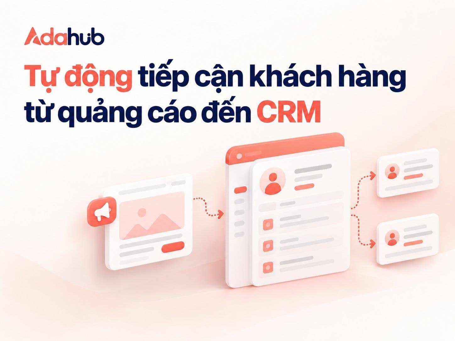 Tự động hóa Tiếp cận Khách hàng trên CRM: Tối ưu Chuyển đổi và Luồng Phân bổ Khách hàng Tiềm năng từ Quảng cáo